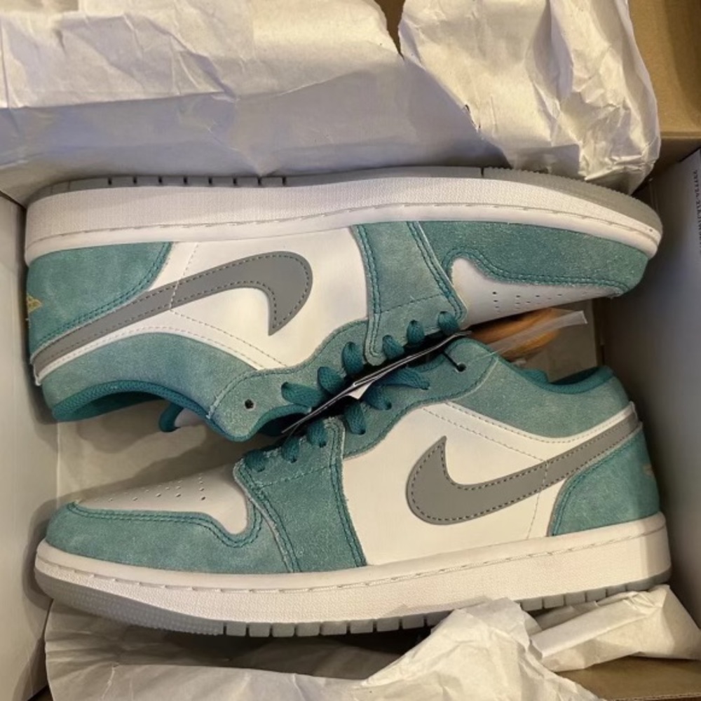 NIB NEVER WORN JORDAN DUNK LOW EMERALD